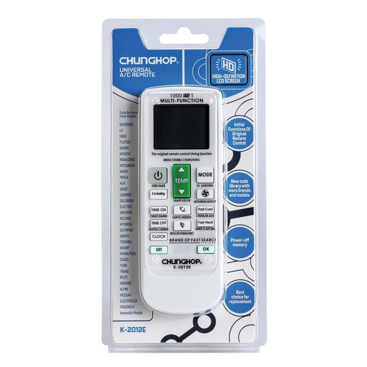 Telecomando universale Chunghop K-2012E per condizionatore - immagine 4