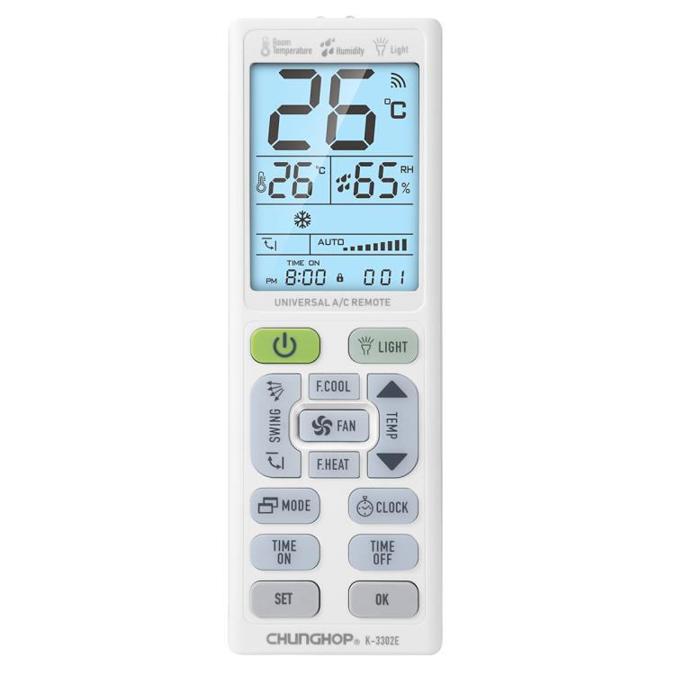Telecomando universale CHUNGHOP K-3302E per condizionatore