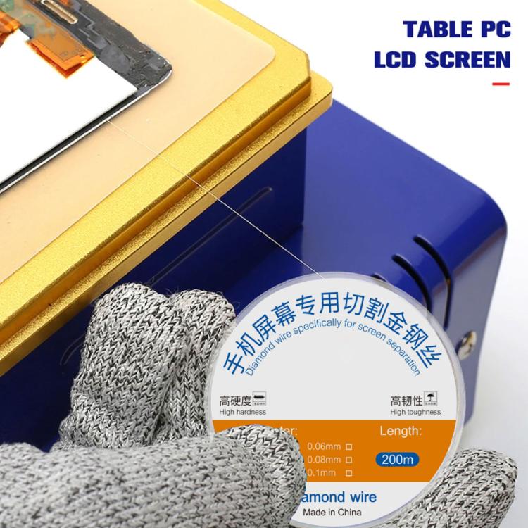 Filo diamantato per separazione schermi 0,025 mm, 200 m - immagine 4