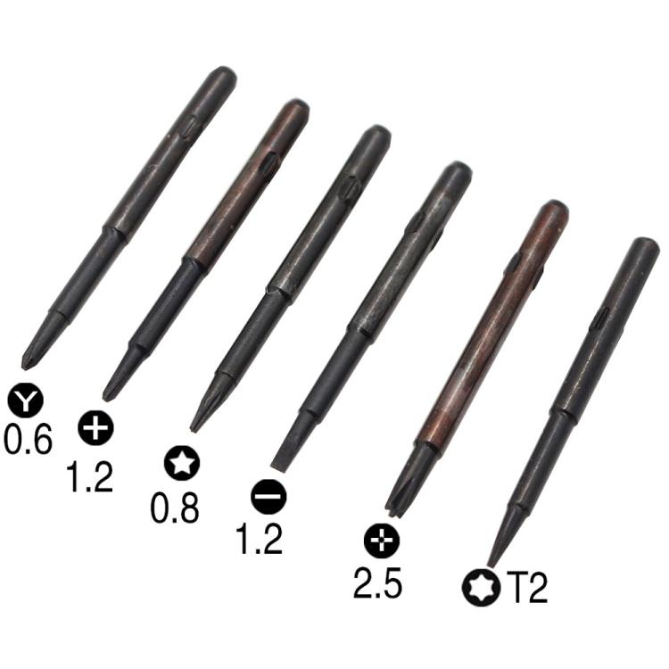 Set di cacciaviti di precisione in alluminio 6 in 1 e 12 in 1 - immagine 4