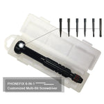 Set di cacciaviti di precisione in alluminio 6 in 1 e 12 in 1 - immagine 5