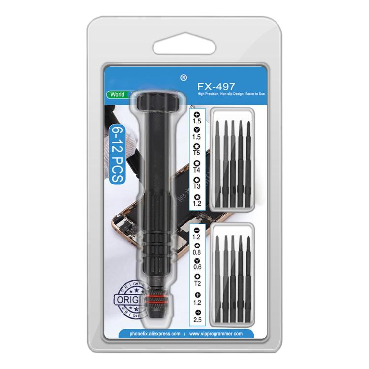 Set di cacciaviti di precisione in alluminio 6 in 1 e 12 in 1 - immagine 7