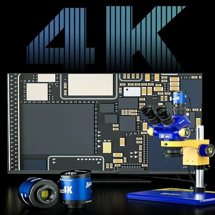 Telecamera per microscopio Mechanic MOS 4K con sensore IMX415 da 51 MP - immagine 8
