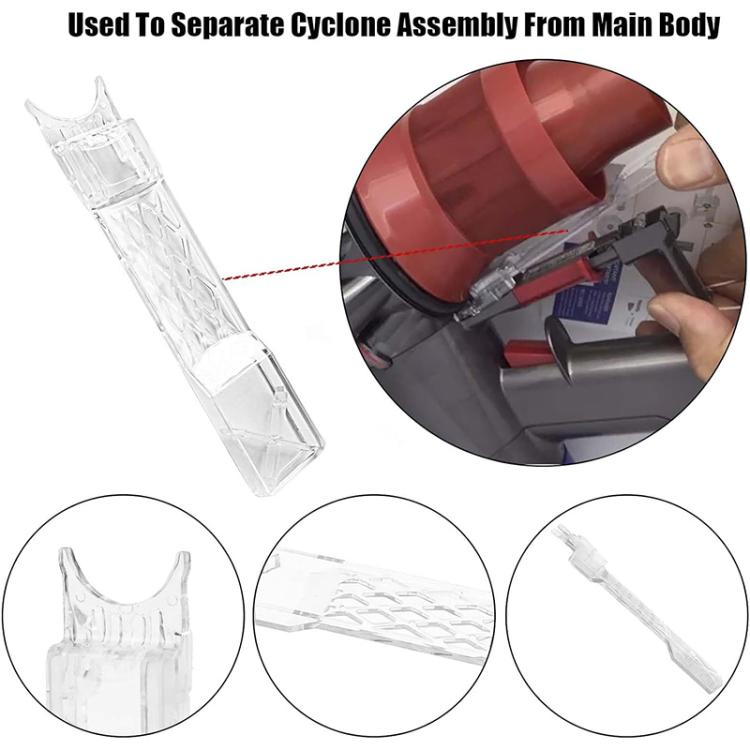 Strumento separatore per aspirapolvere Dyson V6 / DC58 / DC59 / DC62 / DC74