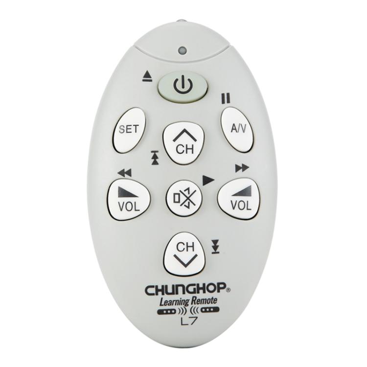 Telecomando universale CHUNGHOP L7 a infrarossi, grigio
