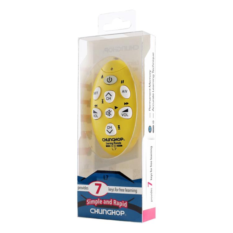 Telecomando universale CHUNGHOP L7 a infrarossi, grigio - immagine 5