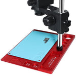 Supporto per microscopio in alluminio con tappetino in silicone - immagine 5