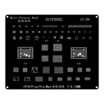 Stencil BGA per reballing iPhone 13, 14 e 15 con base magnetica - immagine 2