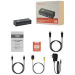 Switch KVM 8K 60Hz DP USB 3.0 per 2 Monitor e 2 Host