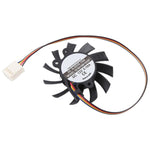 Ventola raffreddamento 12V 0.18A 4 pin 55mm