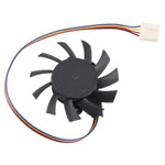 Ventola raffreddamento 12V 0.18A 4 pin 55mm
