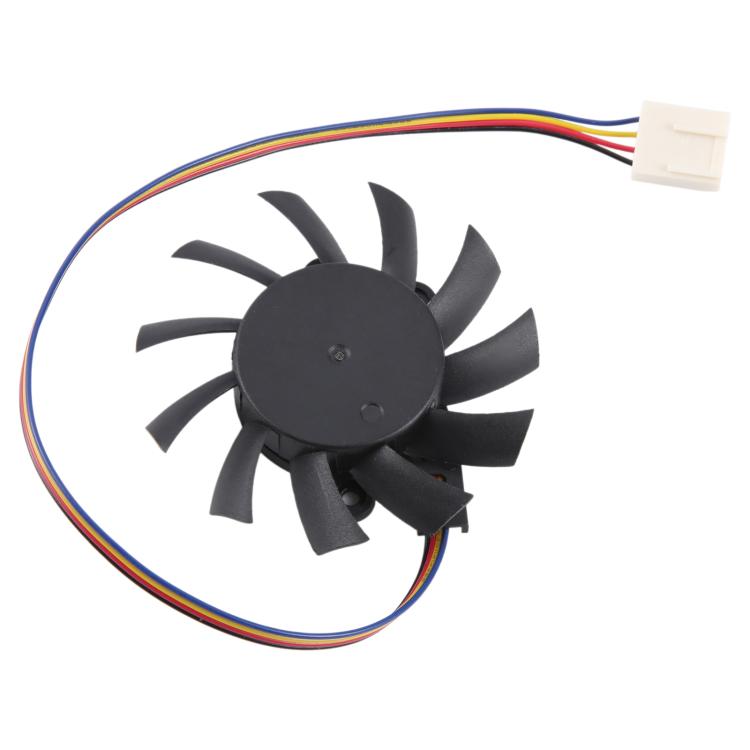 Ventola raffreddamento 12V 0.18A 4 pin 55mm
