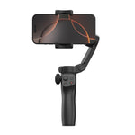 Stabilizzatore per smartphone FUNSNAP CM8, pieghevole, a 3 assi, anti-vibrazione, ideale per vlog e riprese video., Basic Version, AI Version
