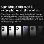 Stabilizzatore per smartphone FUNSNAP CM8, pieghevole, a 3 assi, anti-vibrazione, ideale per vlog e riprese video., Basic Version, AI Version