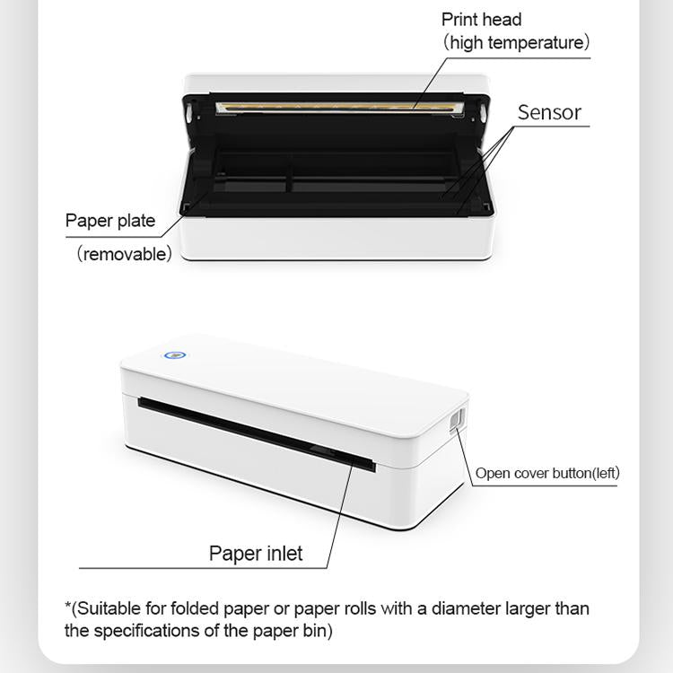 Stampante termica portatile A401 formato A4, stampante per tatuaggi didattici, A401