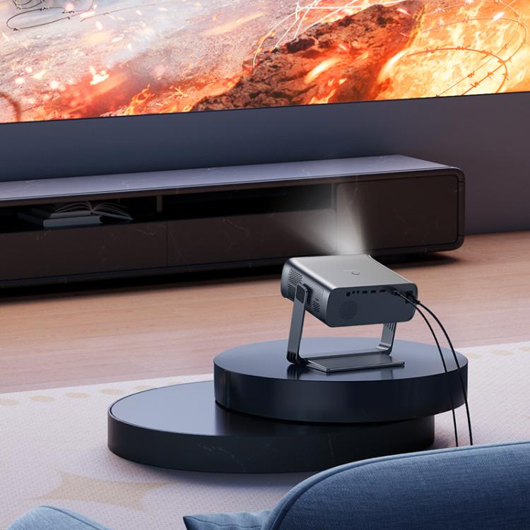 Videoproiettore intelligente hoco DT5 1920x1080P 270ANSI con messa a fuoco elettrica, versione Android., EU Plug
