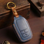 Cover in pelle bovina per chiave auto Toyota Corolla