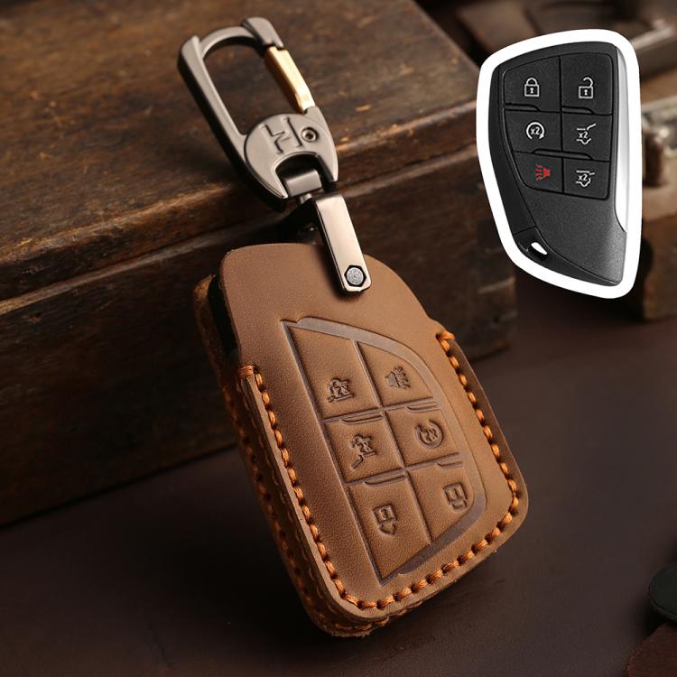 Custodia in pelle per chiave auto Buick Envision Plus 2023