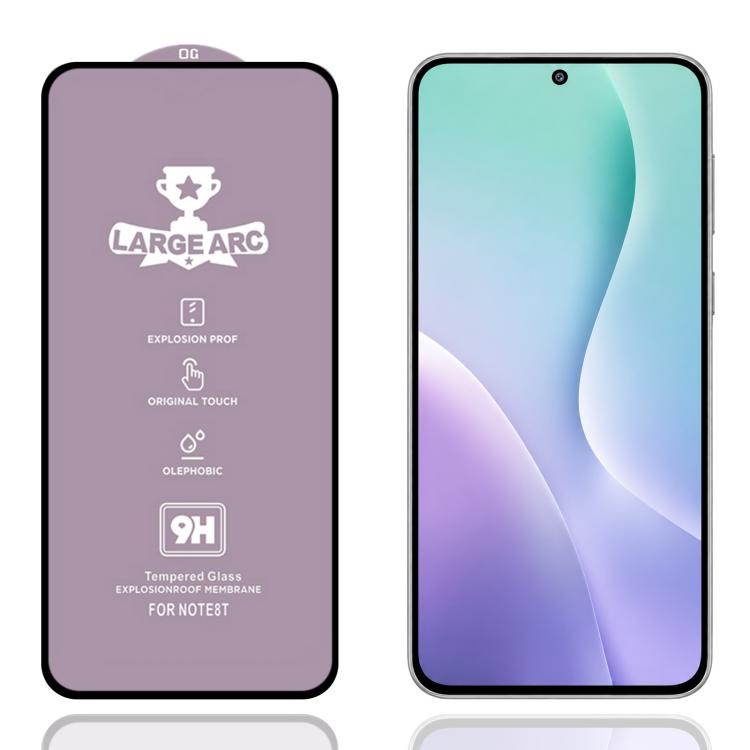 Pellicola in vetro temperato ad arco ampio con spessore di 0,4 mm e rivestimento in alluminio 9H., For Samsung Galaxy A06s, For Samsung Galaxy A06 5G, For Samsung Galaxy A56 5G, For Samsung Galaxy A26 5G, For Samsung Galaxy A36 5G                      ...