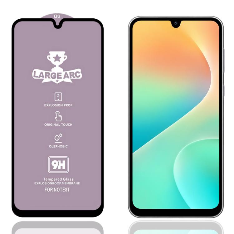 Pellicola in vetro temperato ad arco ampio con spessore di 0,4 mm e rivestimento in alluminio 9H., For Samsung Galaxy A06s, For Samsung Galaxy A06 5G, For Samsung Galaxy A56 5G, For Samsung Galaxy A26 5G, For Samsung Galaxy A36 5G                      ...