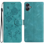 Custodia per telefono in pelle con motivo a rilievo di rose, For Samsung Galaxy A17, For Samsung Galaxy A07