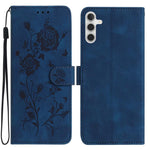 Custodia per telefono in pelle con motivo a rilievo di rose, For Samsung Galaxy A26, For Samsung Galaxy A36
