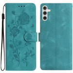 Custodia per telefono in pelle con motivo a rilievo di rose, For Samsung Galaxy A26, For Samsung Galaxy A36
