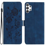 Custodia per telefono in pelle con motivo a rilievo di rose, For Samsung Galaxy A52, For Samsung Galaxy A32 5G