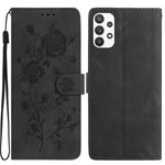 Custodia per telefono in pelle con motivo a rilievo di rose, For Samsung Galaxy A52, For Samsung Galaxy A32 5G