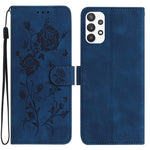 Custodia per telefono in pelle con motivo a rilievo di rose, For Samsung Galaxy A32, For Samsung Galaxy A72
