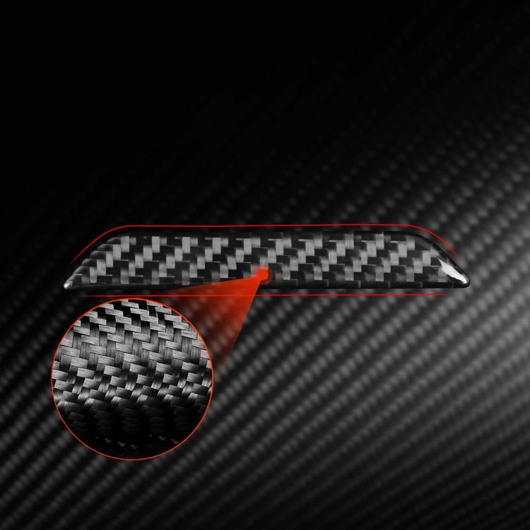 Adesivo logo fibra di carbonio per Tesla Model 3 Y S X
