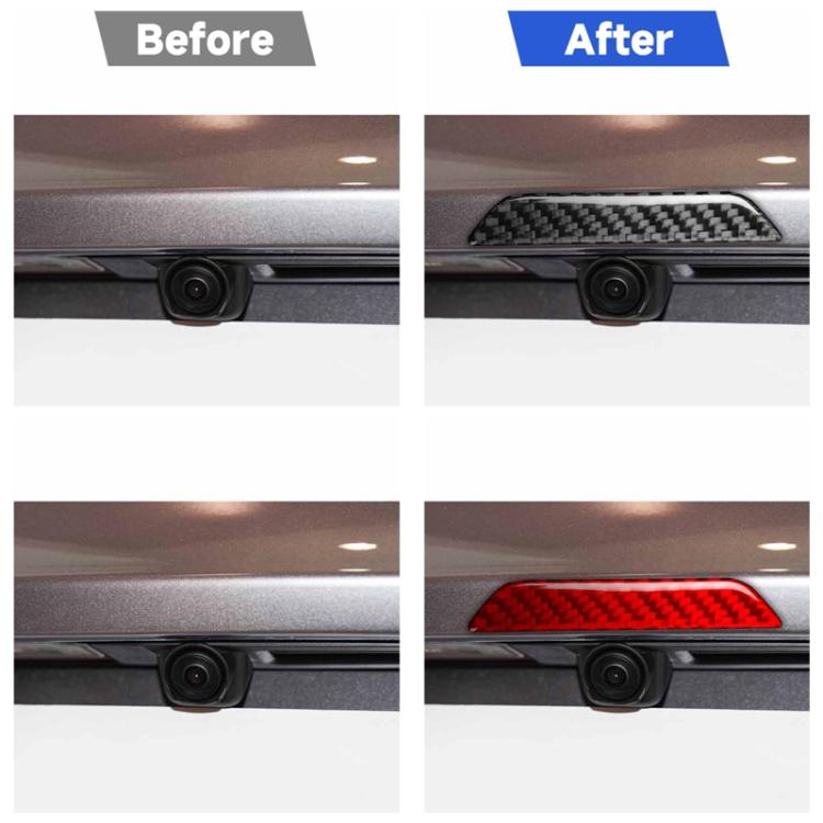 Adesivo logo fibra di carbonio per Tesla Model 3 Y S X