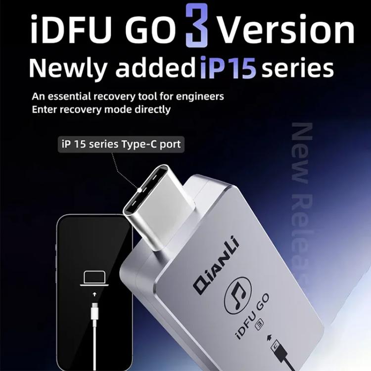 Adattatore di ripristino QianLi IDFU GO 3 per iPhone serie 15, QianLi IDFU GO 3