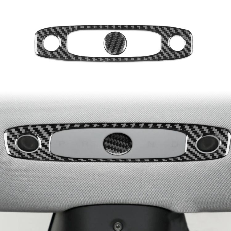 Adesivi fibra di carbonio per Tesla Model 3 2023 pannello luci