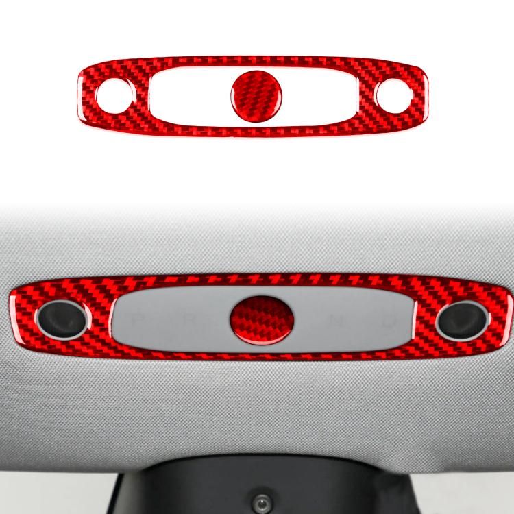 Adesivi fibra di carbonio per Tesla Model 3 2023 pannello luci