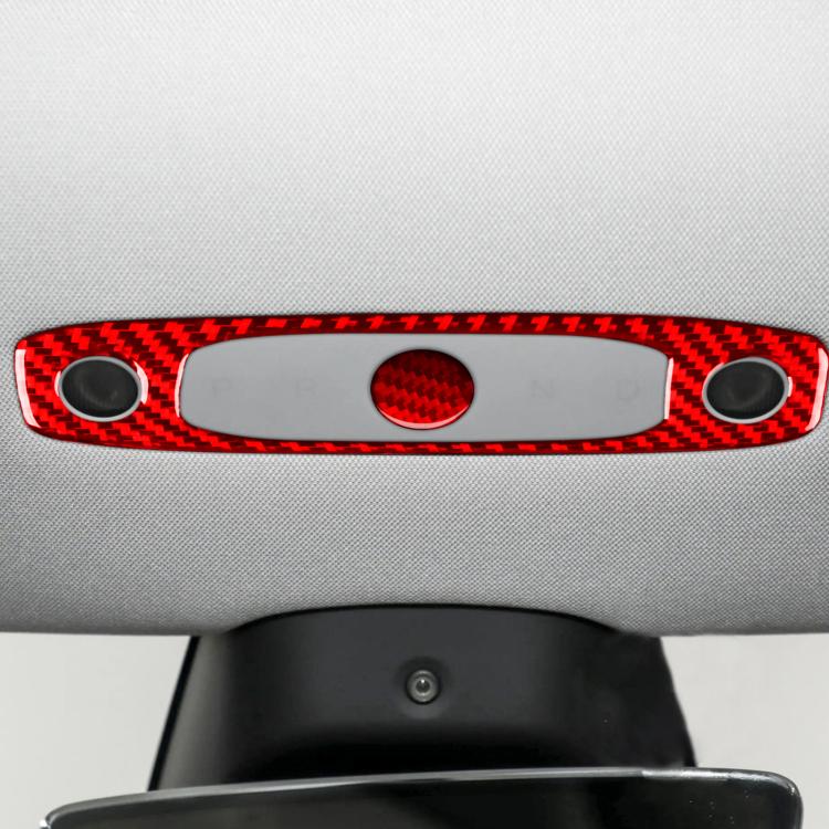 Adesivi fibra di carbonio per Tesla Model 3 2023 pannello luci