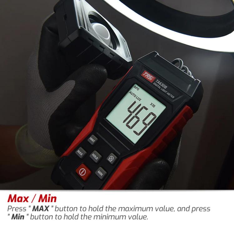 Misuratore luminosità digitale TRSI TA630B fino 200000 LUX