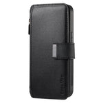 Custodia per telefono CaseNeo MagSafe RFID antifurto con cerniera e portafoglio in pelle stile retrò, For iPhone 17e / 16e, For iPhone 17 Pro Max, For iPhone 17 Pro, For iPhone 17