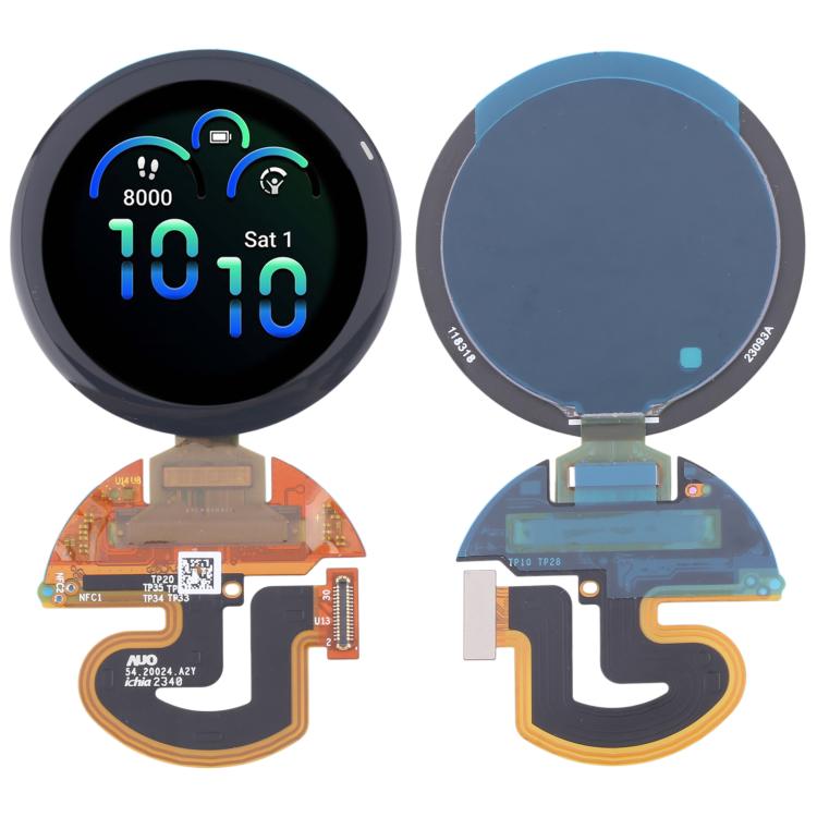 Schermo LCD originale con digitalizzatore completo, senza adesivo NFC, For Garmin D2 Air X10, For Garmin Vivoactive 6, For Garmin Venu 3S, For Garmin Approach S70 42mm, For Garmin Venu SQ 2 Music