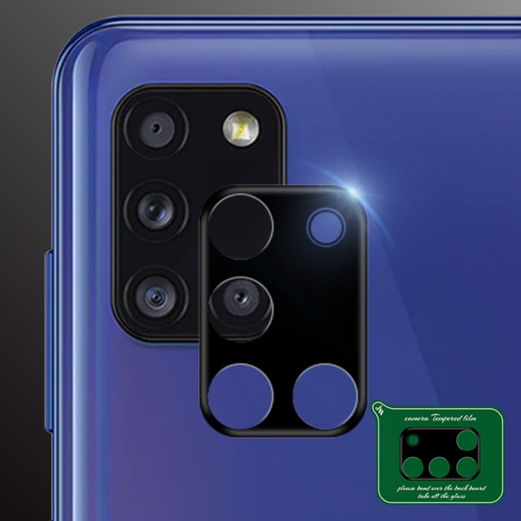 Pellicola obiettivo fotocamera posteriore con anello luminoso per Samsung Galaxy