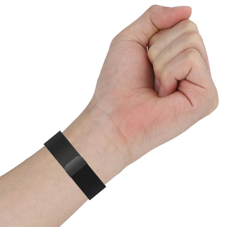 Cinturino magnetico in metallo milanese per Fitbit Charge 5 xDfind, S, L