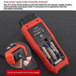 Misuratore di velocità portatile con display digitale e tachimetro laser, TASI Non-contact, TASI Contact, TASI Contact and Non-contact Dual Use