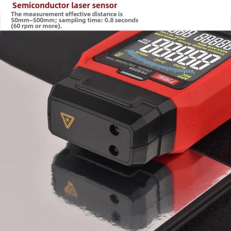 Misuratore di velocità portatile con display digitale e tachimetro laser, TASI Non-contact, TASI Contact, TASI Contact and Non-contact Dual Use