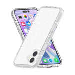 Custodia per telefono antiurto Terminator con glitter in polvere, For iPhone 17, For iPhone Air
