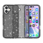 Custodia per telefono antiurto Terminator con glitter in polvere, For iPhone 17, For iPhone Air
