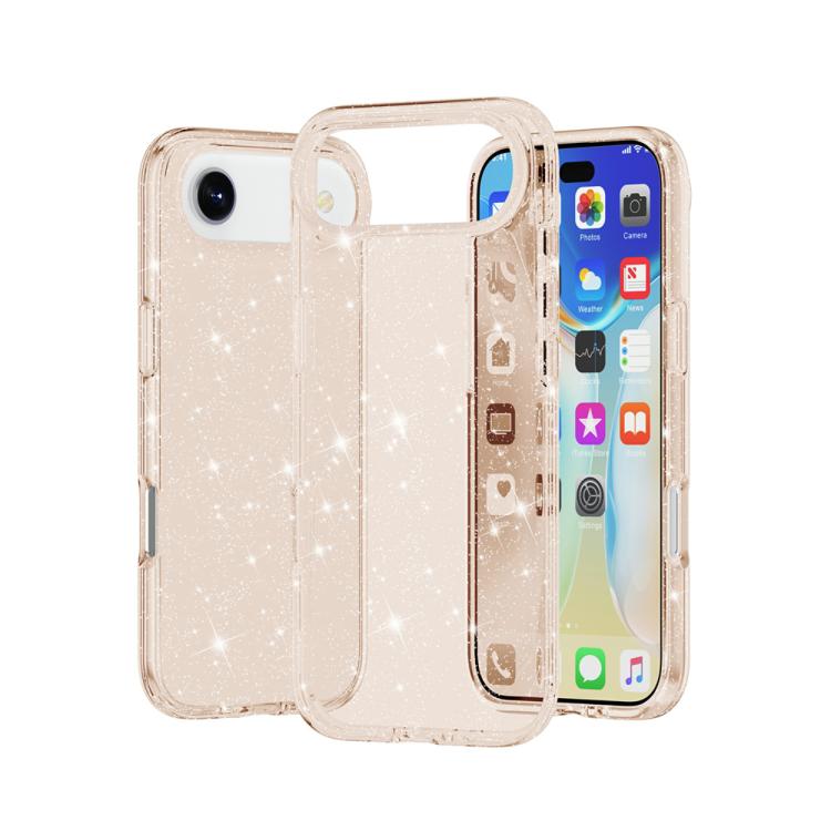 Custodia per telefono antiurto Terminator con glitter in polvere, For iPhone 17, For iPhone Air