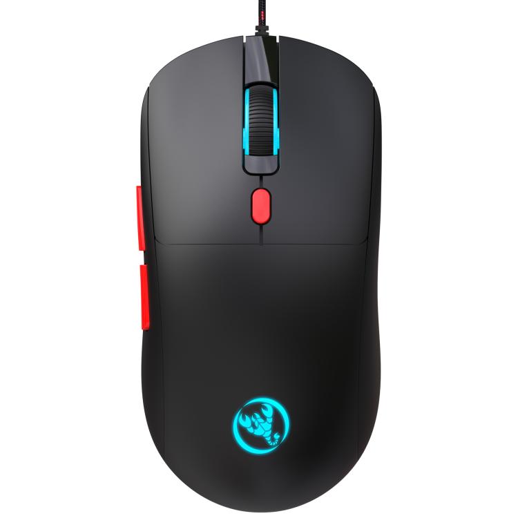 Mouse cablato HXSJ X200 3600 DPI con luci RGB