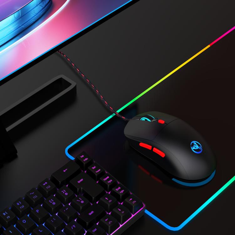 Mouse cablato HXSJ X200 3600 DPI con luci RGB