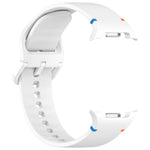 Cinturino in silicone a tinta unita con cuciture xDfind per Samsung Galaxy Watch8 Classic 46mm / Watch8 44mm / 40mm, 20mm