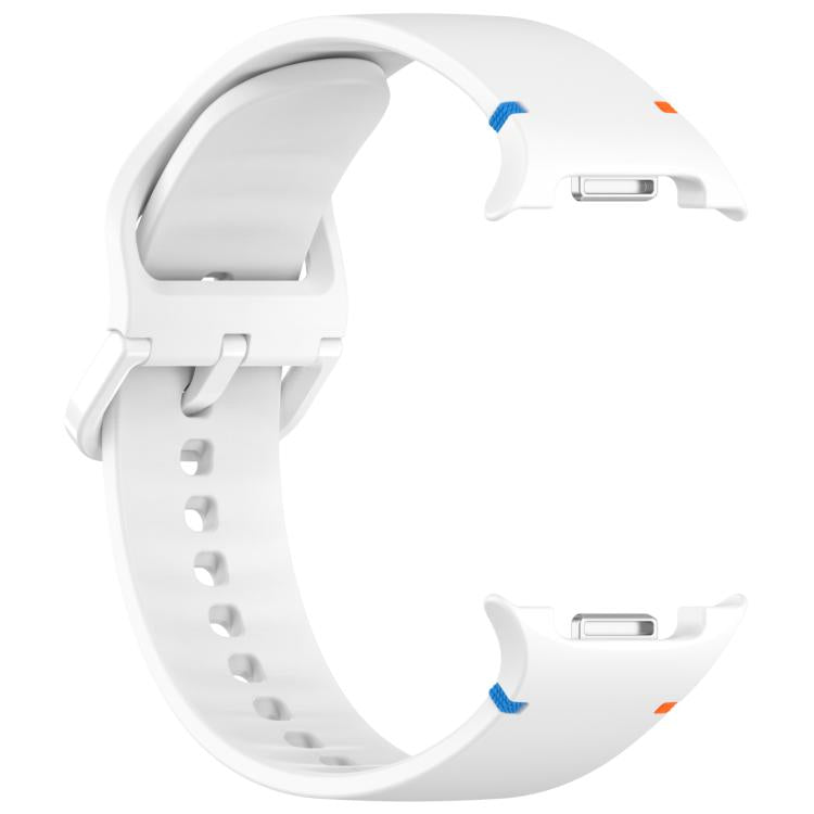 Cinturino in silicone a tinta unita con cuciture xDfind per Samsung Galaxy Watch8 Classic 46mm / Watch8 44mm / 40mm, 20mm